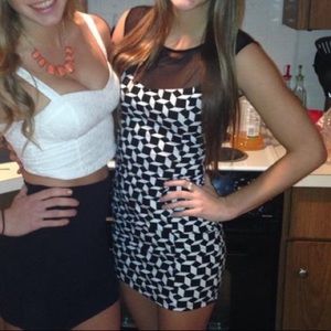 Forever 21 Geometric Printed Dress